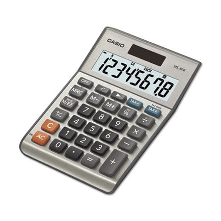 Casio Casio, Ms-80b Tax And Currency Calculator, 8-Digit Lcd MS80B